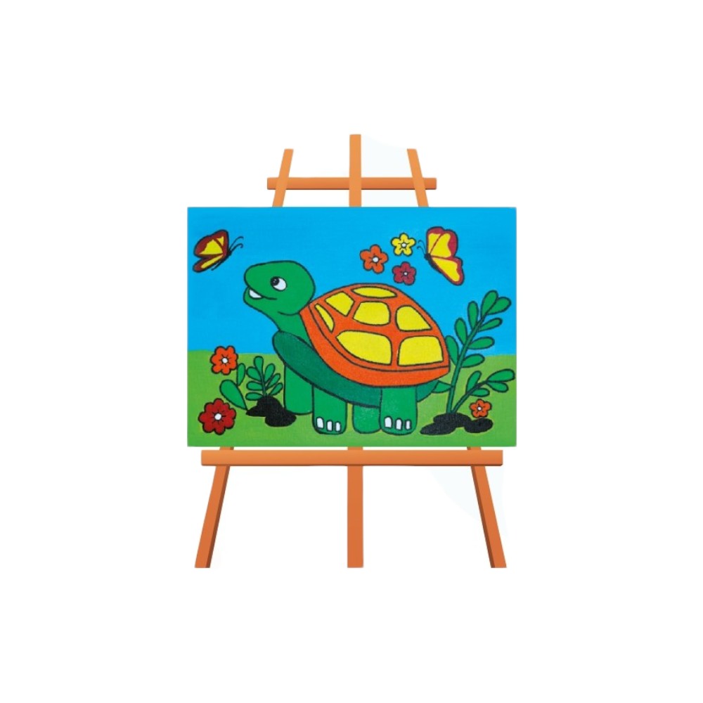 Creative Jack My Canvas Painting Kit - Age 6+ - Dino, Unicorn & Turtle